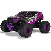 Auto na dálkové ovládání Arrma Gorgon 1:10 Smart RTR, je cenově dostupný RC model typu Monster Truck s náhonem 2WD, nezávislým zavěšením, olejovými tlumiči, proporcionálním řízením a stejnosměrným motorem. RC souprava SLT 2.4 GHz. V balení NiMH baterie a USB nabíječ.