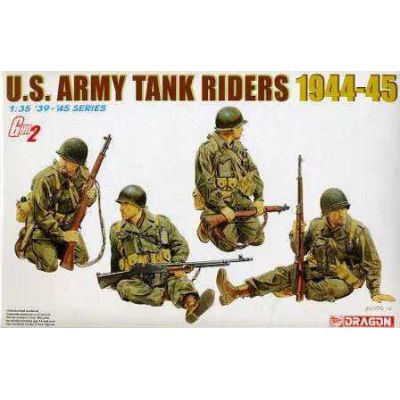 Model Kit figurky 6378 - US ARMY TANK RIDERS 1944-45 (1:35)