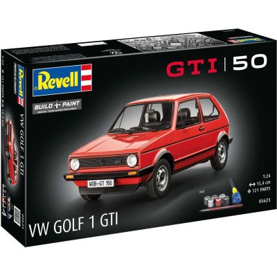 Gift-Set auto 05623 - Golf 1 GTi (50th Anniversary) (1:24)