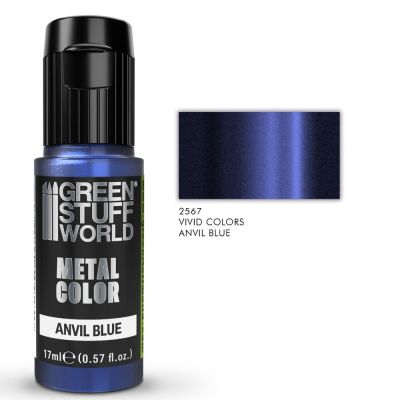 Vivid Metallic Paint - Anvil Blue 17ml | RCsvet