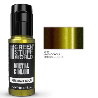 Vivid Metallic Paint - Kingsfall Gold 17ml | RCsvet