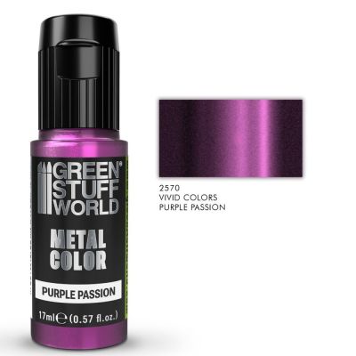 Vivid Metallic Paint - Purple Passion 17ml | RCsvet