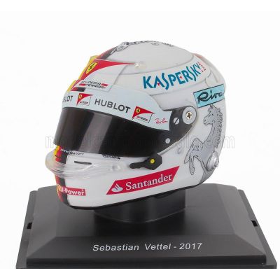 EDICOLA HELMET F1  CASCO HELMET SEBASTIAN VETTEL TEAM SCUDERIA FERRARI SF70H SEASON 2017 - RED 1/5