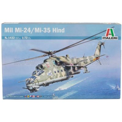 ITALERI HELICOPTER MI-24B MI-35 HIND MILITARY 2009 1/72