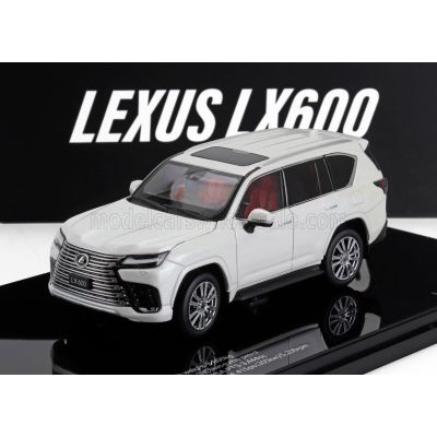 LCD MODEL LEXUS LX600 2024 - WHITE 1/43