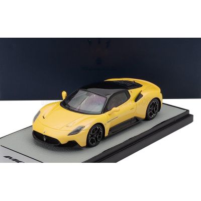 MASERATI MODELS MASERATI MC20 GLOSS BLACK ROOF 2020 - GIALLO GENIO - YELLOW BLACK 1/43