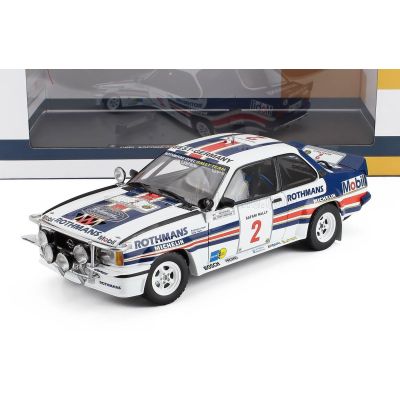 SUN STAR OPEL ASCONA 400 TEAM ROTHMANS N 2 WINNER RALLY SAFARY 1983 ARI VATANEN - THIERRY HARRYMAN - WHITE 1/18