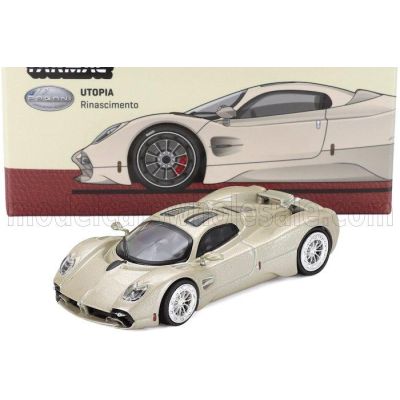 TARMAC PAGANI UTOPIA 2022 - GRIGIO RINASCIMENTO - LIGHT GREY 1/64