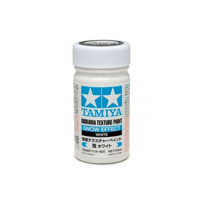 Tamiya Farba na textúru diorám – Snehový efekt, biela (100 ml) | RCsvet