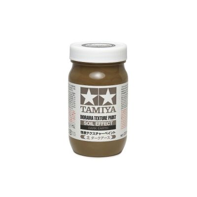 Tamiya Farba na textúru diorám – Efekt zŕn, tmavá zem (250 ml) | RCsvet
