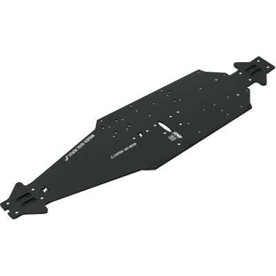 Arrma šasi hliník CNC 7075 T6 XLWB, černé