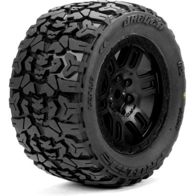 Pro-Line kolo 1:16 s pneu Jaeger, disk Split Six černý 12mm (2): Arrma Mini Kraton