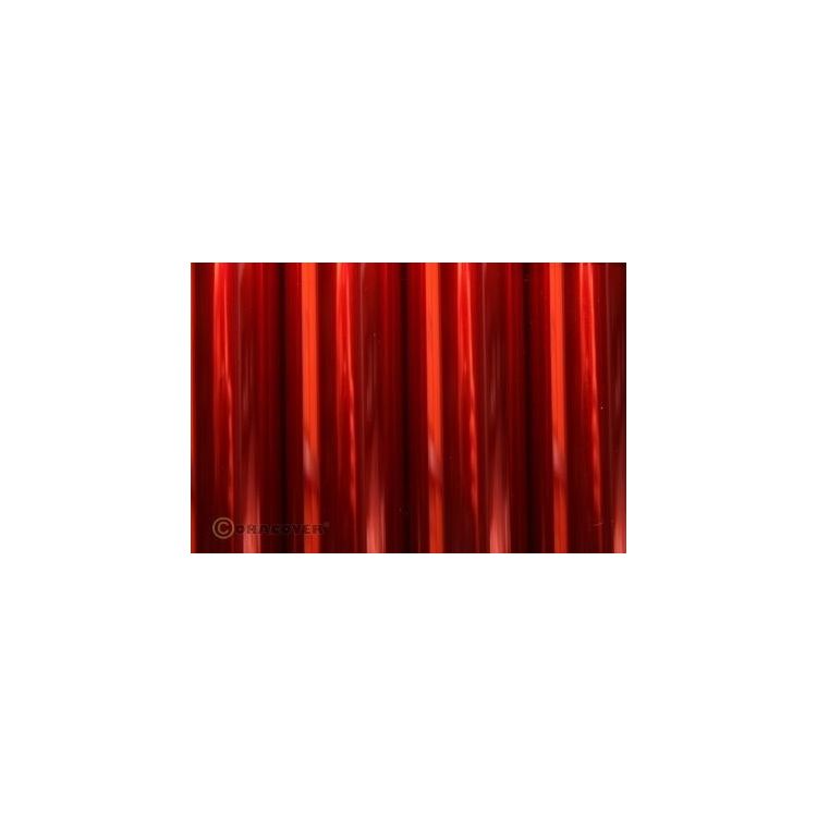 ORACOVER 10m Transparentní červená (29)