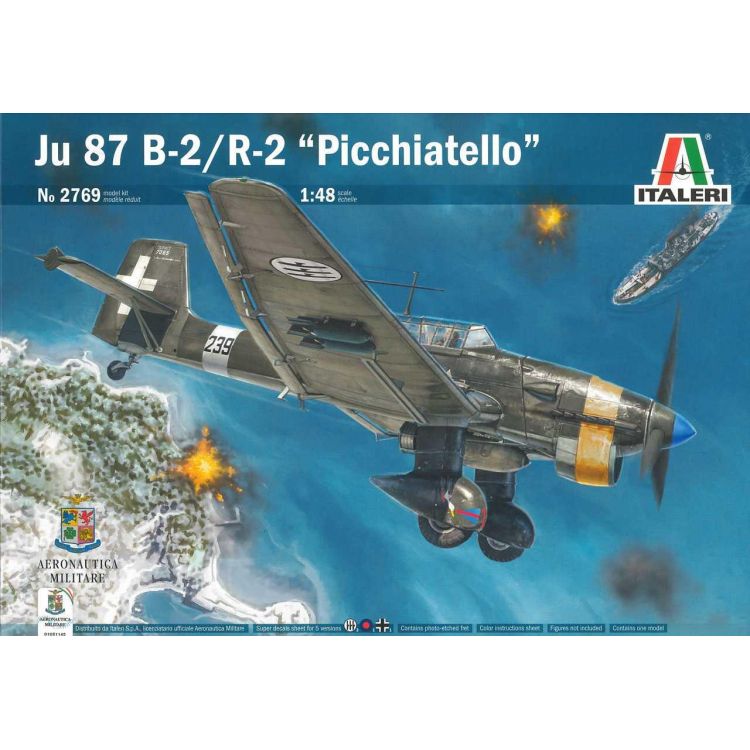 Model Kit letadlo 2769 - JU 87 B-2/R-2 "PICCHIATELLO" (1:48)