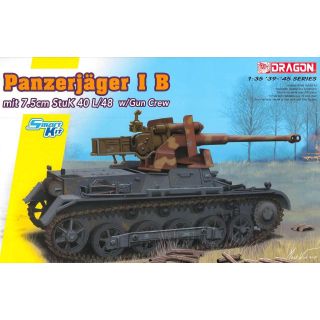 Model Kit tank 6781 - Panzerjäger IB mit StuK 40 L/48 (Smart Kit) (1:35)
