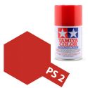 Tamiya Color PS-2 Red Polycarbonate Spray 100ml