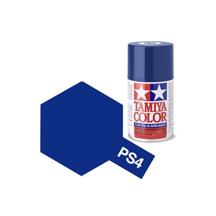 Tamiya Color PS-4 Blue Polycarbonate Spray 100ml