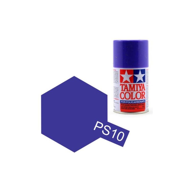 Tamiya Color PS-10 Purple Polycarbonate Spray 100ml
