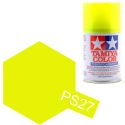 Tamiya Color PS-27 Flourescent Yellow Polycarbonate Spray 100ml
