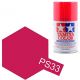 Tamiya Color PS-33 Cherry Red Polycarbonate Spray 100ml