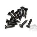 Samořezný šroub se záp. hlavou M2,6x12mm (12 ks)