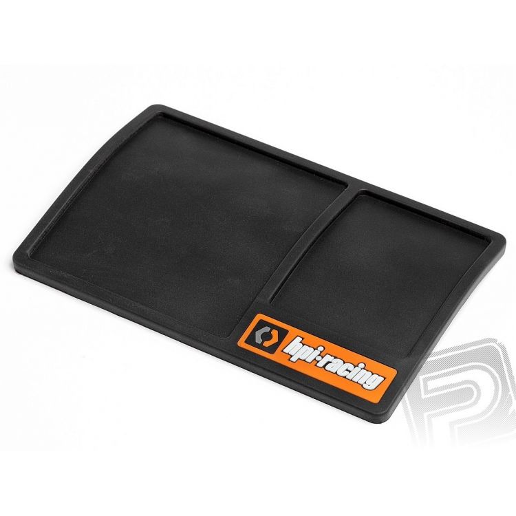 Malá pracovní gumová " HPI racing " deska (černá) Malá pracovní gumová " HPI racing " deska (černá)