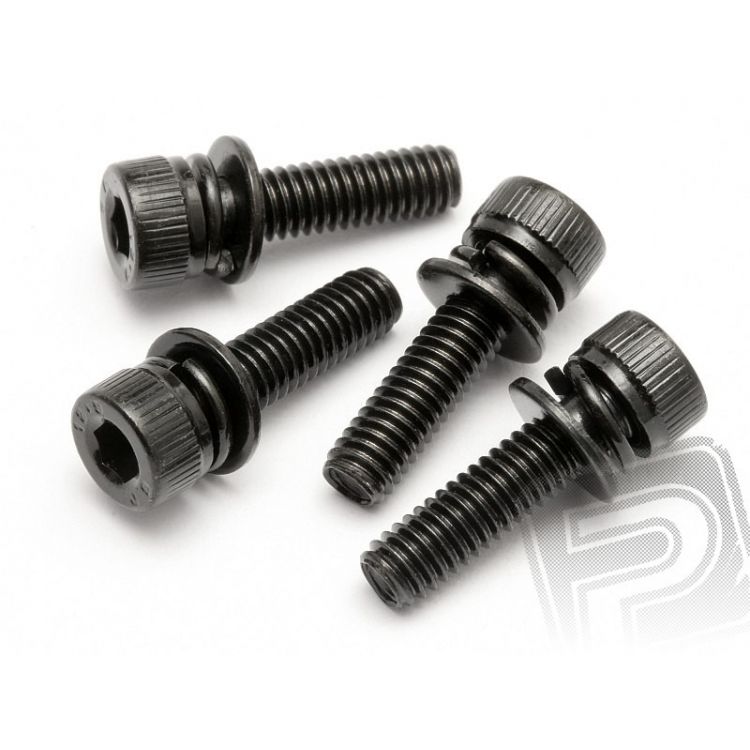Šroub M4X15mm/4ks FUELIE 23 ENGINE Šroub M4X15mm/4ks FUELIE 23 ENGINE