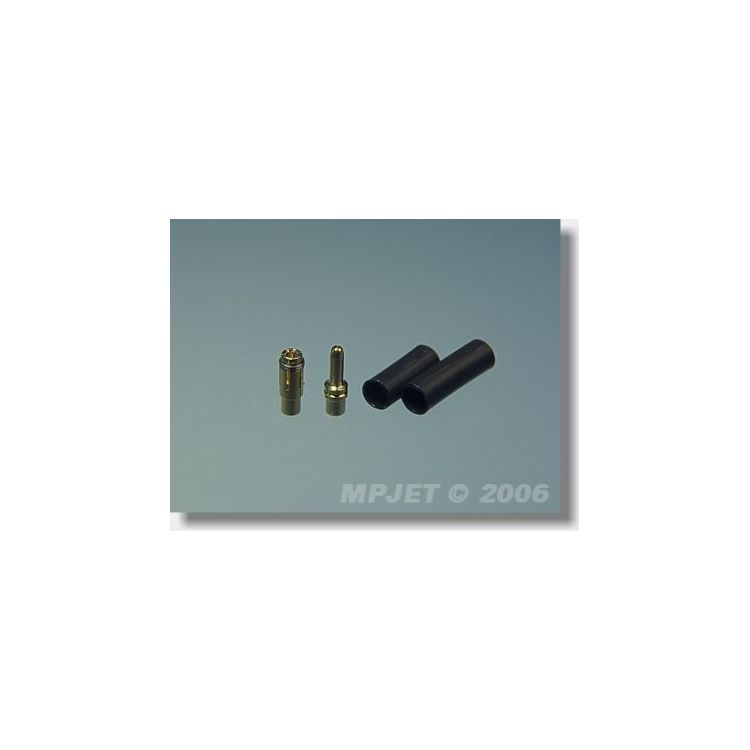 21010 Konektory MP JET gold 1,8 - pár 2 páry