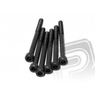 Šroub imbus M3 X 42mm (černý/6ks)