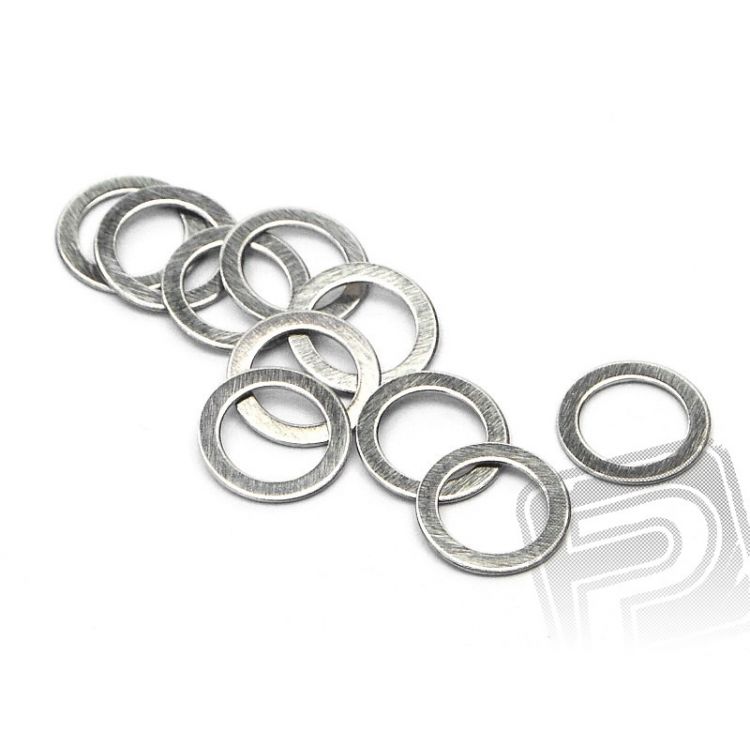 Podložka 4x6x0.3mm (stříbrná) Podložka 4x6x0.3mm (stříbrná)