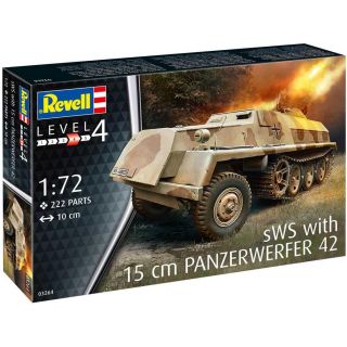 Plastic ModelKit military 03264 - sWS with 15cm Panzerwerfer 42 (1:72)