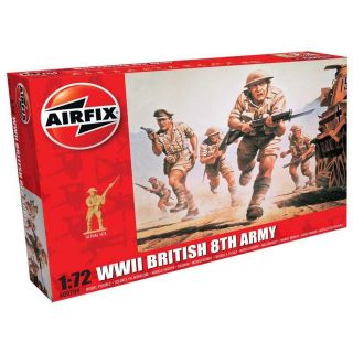 Classic Kit figurky A00709 - WWII British 8th Army (1:72)