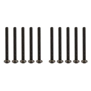 Šrouby, M2,5x25mm s půlkulatou imbusouvou hlavou