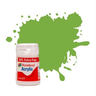 Humbrol barva akryl AB0038EP - No 38 Lime Gloss (+ 30% navíc zdarma)