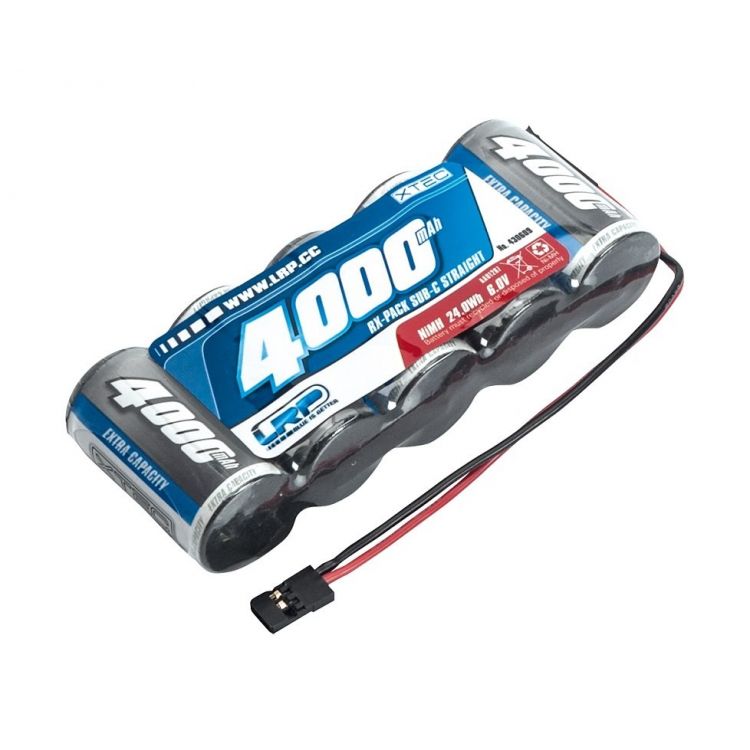 XTEC 1/5 RX-sada placka SubC NiMH - JR - 6.0V - 4000mAh XTEC 1/5 RX-sada placka SubC NiMH - JR - 6.0V - 4000mAh