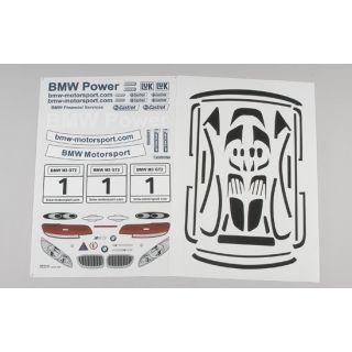 Nálepky BMW M3 ALMS