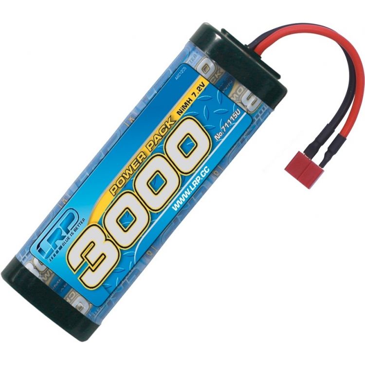 Power Pack 3000 - 7.2V - 6 článkový NiMH Stickpack - US