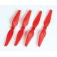 Graupner COPTER Prop 5,5x3 pevná vrtule (4ks.) - červené