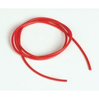 Silikónový kábel 1,0qmm, 17AWG, 1meter, červený