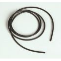 Silikónový kábel 1,0qmm, 17AWG, 1meter, čierny