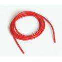 Silikónový kábel 1,6qmm, 15AWG, 1meter, červený