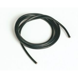 Silikonový kabel 1,6qmm, 15AWG, 1metr, černý