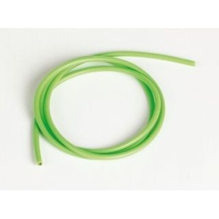 Silikonový kabel 2,6qmm, 13AWG, 1metr, zelený