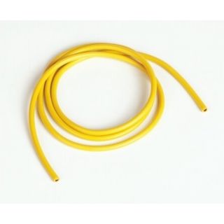 Silikónový kábel 3,3qmm, 12AWG, 1meter, žltý