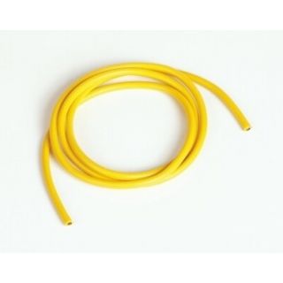 Silikónový kábel 4,1qmm, 11AWG, 1meter, žltý