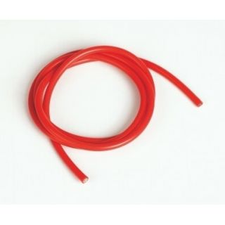 Silikónový kábel 6,6qmm, 9AWG, 1meter, červený