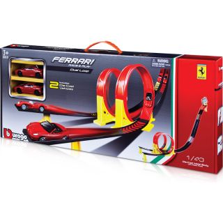 Bburago 1:43 Ferrari Dual Loop + 2x auto