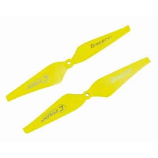 Graupner COPTER Prop 9x4 pevná vrtule (2ks.) - žluté