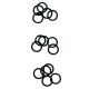 Spojkové podložky pro vymezení vůle - SHIMS (0.1 / 0.2 / 0.3 mm) (15 ks.)