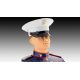 Plastic ModelKit figurka 02804 - US Marine  (1:16)